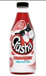 Crusha Strawberry Flavour Milkshake Mix 1ltr .Restaurant/Commercial /Retail/Home