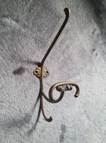 One Old Vintage Brass  Coat /Bag/ Hat/ Hook 