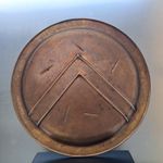 Spartan Shield 18" Metal Replica 300 Movie Leonidas Kingdom Collection Steel
