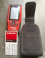 Hilti PD-E 01 Digital Laser Distance Measurer 200m Range with Pouch & Manual