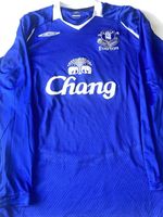 Everton 2008 FA Cup Final Shirt Long Sleeve 