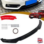 For BMW 1 SERIES F20 F21 LCI FRONT SPLITTER LIP STANDARD GLOSS BLACK 2015+ UK