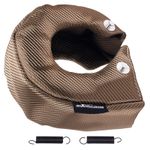 Titanium Fiber Turbo Blanket Heat Shield for GT30 GT35 GT37 T3 Exhaust Housing