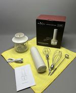 Cordless Hand Blender Mini Chopper Electric Whisk Hand Mixer Baby Food Processor