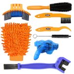 Bike Cleaning Brush Set 8 Pieces Mountain Road City BMX Bicycle Kit