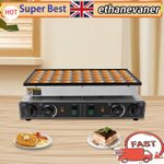 Nonstick Electric 50pcs Poffertjes Mini Dutch Pancake Baker Maker Iron Machine