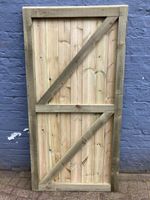 GATE SUPER HEAVY DUTY TIMBER WOODEN MADE TO MEASURE TREATED TONGUE & GROOVE GATE