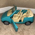 1999 Vintage Barbie Teal Convertible Teal Working Sounds Mattel Made in Italy 