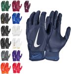 Nike Alpha Huarache Edge Faux Leather Baseball Gloves, Batting Gloves