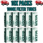 1000x Gizeh Menthol Filter Tubes(100 in a Box)Make Your Own Cigarette Concept UK