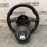 AUDI A4 B8.5 S-LINE FLAT BOTTOM MULTIFUNCTIONAL STEERING WHEEL 8K0419091CN 08-16