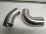 Stainless 304 Exhaust Manifold Downpipe 1D Radius Tight Mandrel Bends 45 90
