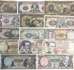 ECUADOR BANK NOTES - CHOICE OF STYLE & NOTE - ECUADOR