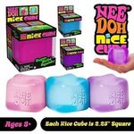 Nice Cube Nee Doh Stress Ball Sensory Toys Needohs Fidget Anxity Groovy Blue