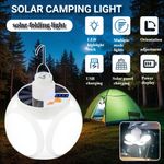 Solar Camping Light LED Bulb Portable Shed Tent Lamp Outdoor Garden Lantern