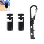 Tall Stair Gauges for Framing Square with Holder and Carabiner Stair Guages Knob