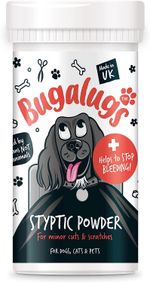 Bugalugs Styptic Powder For Pets, Stops Bleeding Fast in Dogs, Cats & Pets 50g