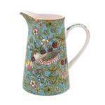 Fine China Jug W.Morris Strawberry Thief Pitcher Serving Milk Drinks Water 600ml