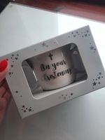 Widdop Ceramic Christening Mug Boxed Gift "On Your Christening"