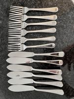 Arthur Price International Stainless Steel fish knife and fork x 6