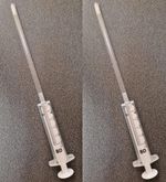 Home Insemination AI Kit smooth  Rod &  5ml Syringe, pregnancy aid x 2