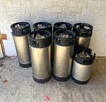 SOLD - Commercial Stainless Steel Empty Beer Kegs Job Lot (Multiple) x 7