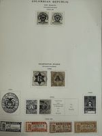 COLUMBIAN REPUBLIC Stamps For Bogota 1889-1896 Used/Unused
