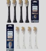 2/4/8x Philips HX9094/11 Sonicare A3 Premium Replacement Brushes Black/White