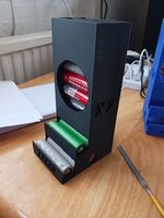 18650 Torch Battery rapid Dispenser Stores,Holds & Dispenses 20+ Batteries