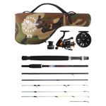X5 Rod 2 Reels & Case. 5 Rod Options-1 Fishing Set