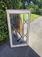 Art Deco 1920 Leaded Glass Window Yatch