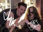YUNGBLUD And Ozzy Osbourne Signed Autograph 6X4 PHOTO Pre Print Music