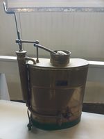 Antique Industrial Backpack Sprayer Pump Brass/copper Spanish Patent MAKE A LAMP