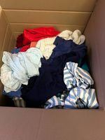 10kg Mixed ClothesJob Lot in Cardboard Box, Mixed Assorted Clothes branded