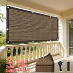 Garden Privacy Screen Fence Netting 90% UV Shades Windbreak Mesh Outdoor Balcony