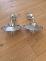 Garden Trading St Ives Swan Neck Light Galvanised | Boxed | Set Of 2