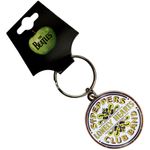 The Beatles Metal Keyring Keychain - Lonely Hearts - *Official*