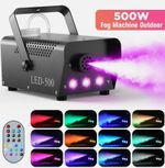 DJ Show Wedding Party Club LED 500W Smoke Machine Fog Mist Haze Hazer Effect 3