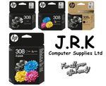 HP 308 / 308E / Black / Tri Colour Original - Family Choices