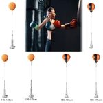 Boxing reaction ball, punching bag, freestanding height-adjustable punching bag
