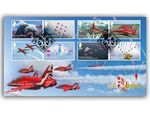2025 Red Arrows FDC, RAF Waddington Postmark