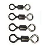 Swivels Rolling Barrel Course Sea Fishing Sizes 6 8 10 12 Carp Pike Black Nickel