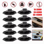 10-50X Adjustable Decking Pedestal Riser Bearing Support 30mm-140mm UK STOCK