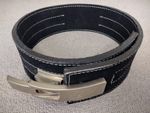 Titan Toro 10mm Leather Lever Powerlifting Belt - IPF Approved - Black Medium