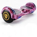 6.5in Electric Hoverboard With Self-Balancing Bluetooth Speaker Scooter for Kids