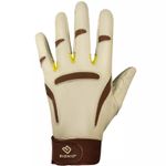 Bionic Womens Tan Leather Gardening Glove