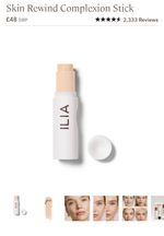 BNIB Ilia Skin Rewind Complexion Stick 3W Spruce
