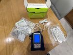 AUVON Handheld TENS Unit Muscle Stimulator with Pads, Leads & USB Cable