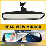8" For Universal Black For Universal Rear View Mirror Interior Replacement