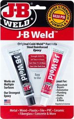 Genuine JB Weld Original Cold Weld Steel Reinforced Epoxy Compound Glue Metal
